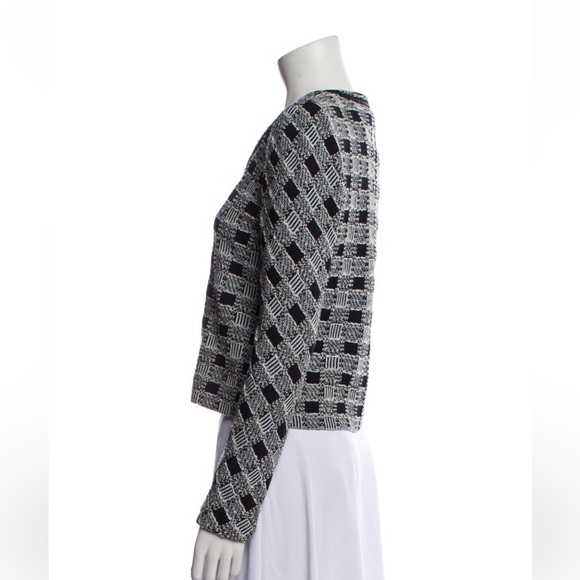 St. John plaid print evening jacketed USA 4 - Picture 2 of 9